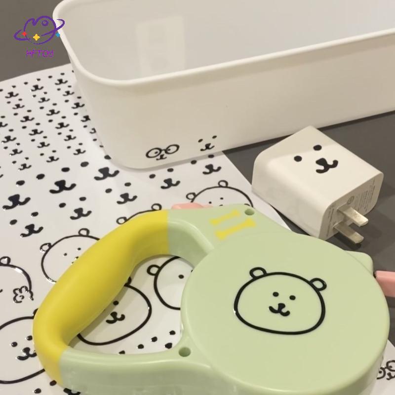 HFTOY Hoạt Hình Dễ Thương Gấu Flat Stier Trang Trí Cốc Nước Stierputer Trang Trí Có Thể Được Sử Dụng Để Sti Đồ Nội Thất Hộp Bảo Quản ~