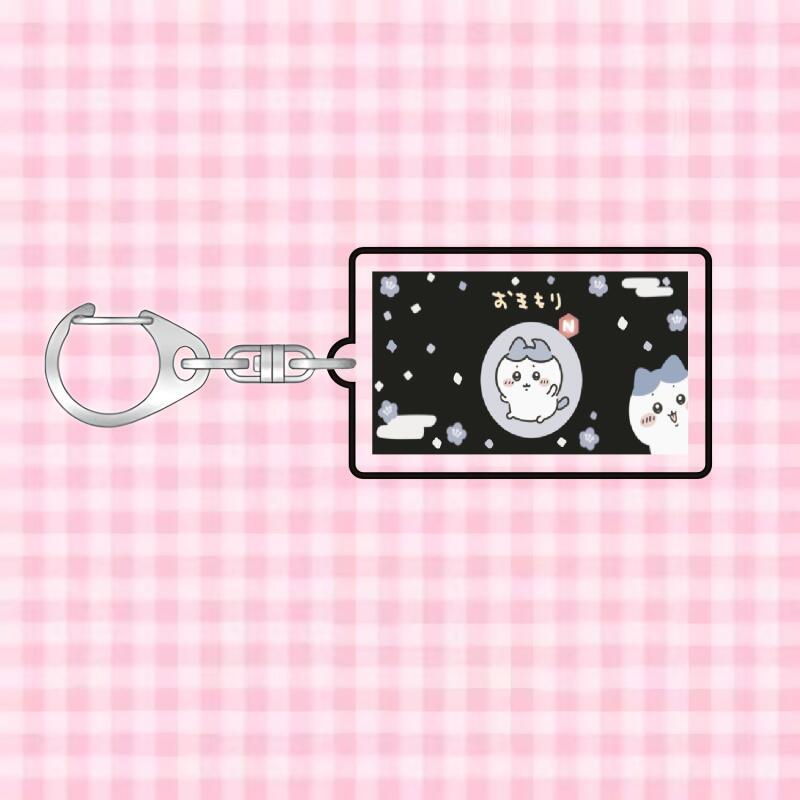 Ibumpers Hoạt Hình Mới Anime Chii kawa Acrylic Móc Khóa Mặt Dây Chuyền - Trang Trí Ba Lô Dễ Thương, Phụ Kiện Quà Tặng Tinh Tế