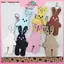 MYPANDA Da Thỏ Xe Móc Khóa Túi Mặt Dây Chuyền Handmade Charm Cá Tính Hợp Thời Trang Bé Gái Túi Quà Tặng Phụ Kiện.