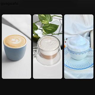 guaguafu Máy tạo bọt sữa điện cầm tay tự động, máy đánh trứng quay Cappuccino, máy trộn cà phê cho nhà bếp