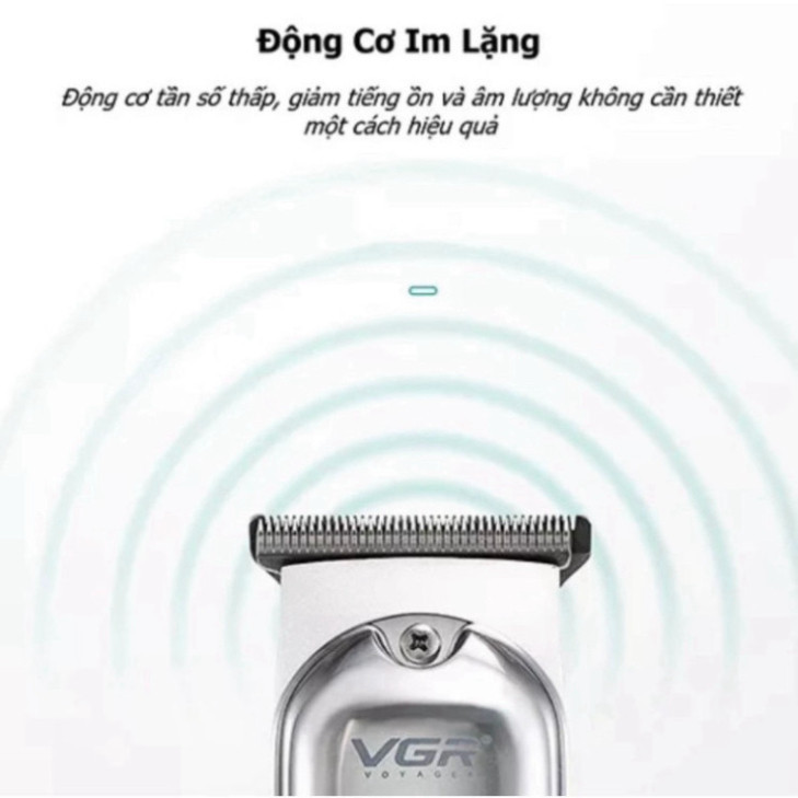 Tông Đơ Cắt Tóc Chuyên Nghiệp VGR , Tăng Đơ Cắt Tóc Gia Đình Người Lớn Trẻ Em