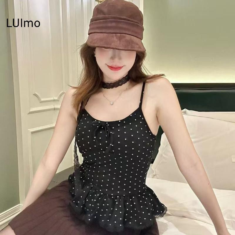 Áo sơ mi nữ chấm bi màu trơn, chất liệu mỏng nhẹ, thời trang hàng ngày