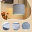 Đèn Trống Bóng Chỉ Có Đèn Thiết Kế Retro Vải Xanh Sàn / Bàn / Treo Bóng Tròn Trang Trại Phòng Ngủ NightStand Nhà