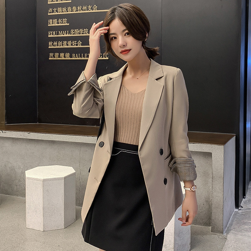 Áo Blazers Dài Tay Cho Công Sở Phái Nữ - 6 Màu Sắc, Phong Cách Hàn Quốc