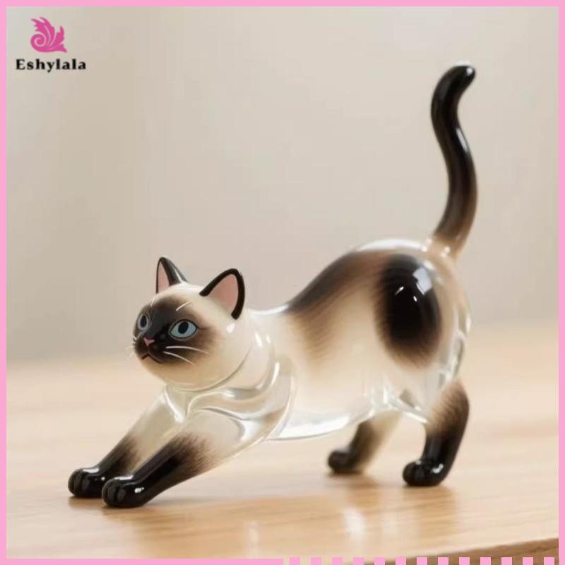 Eshylala Hoạt Hình Mèo Hình Chó Mặt Dây Chuyền Bảo Quản Tóc Dễ Thương Trong Suốt Hộp Bảo Quản Tóc Móc Khóa Túi DIY Mặt Dây Chuyền Lưu Niệm Bộ Sưu Tập Quà Tặng [MỚI]