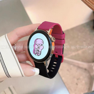 Silicon chặn màu cho Amazfit Bip6 Bip5 unit Balance 2 watchband cho GTS 4 3 2 2 4Mini Bip 3 S Pro GTR 4 3 Active Max active3 active2 20mm 22mm ban nhạc