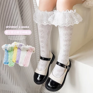 Tất trẻ em ren Gothic cute cho xuân hè