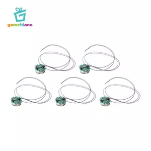 Gamchiano 5 Miếng Đèn LED Điều Khiển Mô Hình LED Trang Trí Nhỏ Gọn Sửa Đổi Đèn Có Cáp Cho Sưu Tập Các Bức Tượng Nhỏ