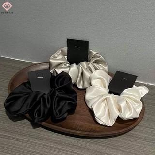 <![PCW-T] Dây buộc tóc satin ruột lớn, thiết kế nơ to thời trang