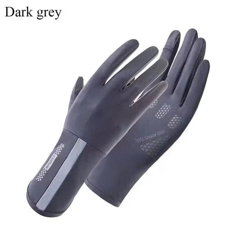 Găng tay chống nắng,chống tia cực tím bằng lụa mát,găng tay đi xe, găng tay nam nữ mùa hè. C87 SHOP
