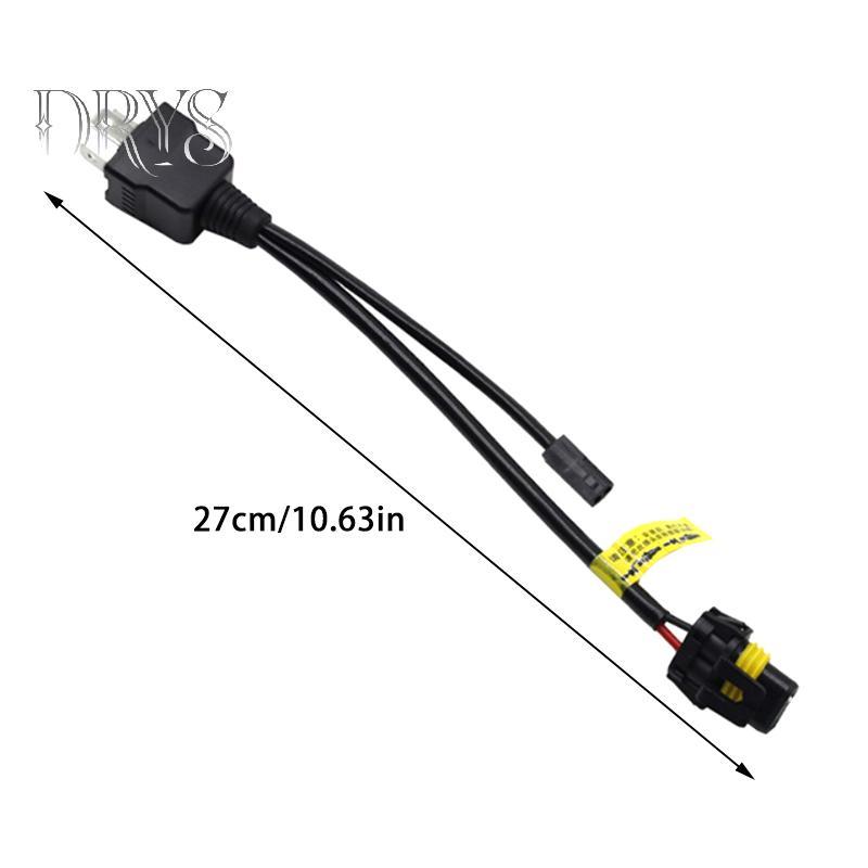 (TFT) 26cm H4 Relay Wireharness Cho H4 Bóng Đèn Nâng Cấp Bi LED & Xenon Máy Chiếu Ống Kính Phụ Kiện Đèn Ô Tô Chất Lượng Cao MỚI