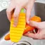 Bàn chải làm sạch linh hoạt đa chức năng PUSKY Bàn chải cà rốt cho khoai tây Trái cây rau củ Nhà bếp có thể uốn cong Bảng khoảng cách Không có điểm mù Bàn chải VN