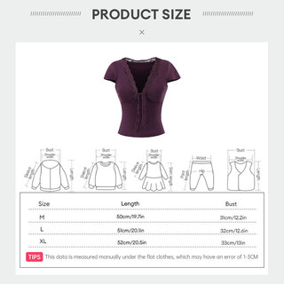 Nova-Áo Kiểu Nữ Ôm Body Y2K Cổ Tim Phối Ren Cột Dây Chất Thun Cotton Mịn