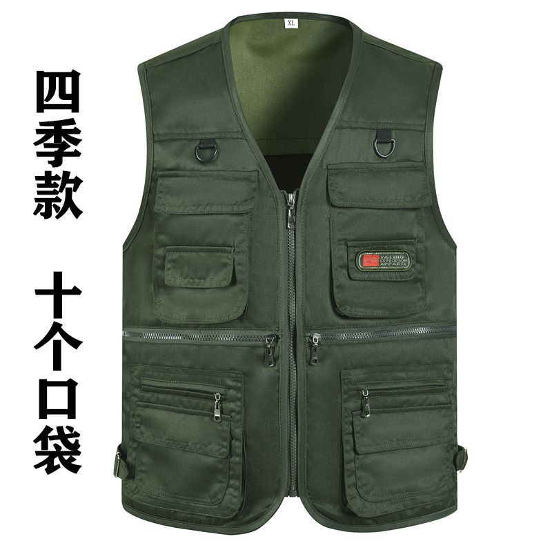 <![CDATA[Áo Vest Nam Mùa Xuân Với Nhiều Túi, Phù Hợp Đi Dã Ngoại]]>