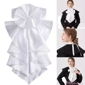 Cổ áo nhiều lớp, dễ tháo lắp, phù hợp với váy cocktail
