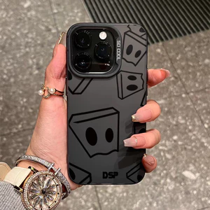 Geometric Blocks Minimalist Đối với iPhone16promax/15pro Phantom Shell 13 Đơn giản 14 Mới