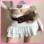 Dây Thắt Lưng MYPANDA Pu Studded Da Lông Thú Giả, Phong Cách Hàn Quốc và Y2K