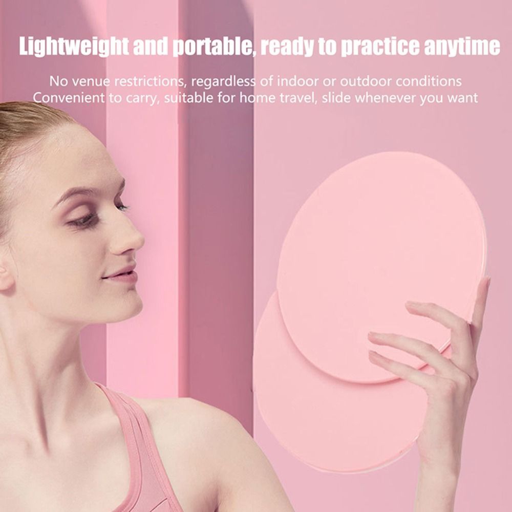 LACYESUK Đĩa Trượt Yoga - Định Hình Cơ Thể, Màu Trơn - Tập Toàn Thân và Tăng Cường Sức Mạnh