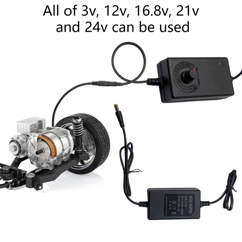 Công tắc điều chỉnh tốc độ COO cho máy mài 3V đến 24V 2A Núm đầu ra Bộ điều chỉnh công cụ điện tốc độ biến đổi
