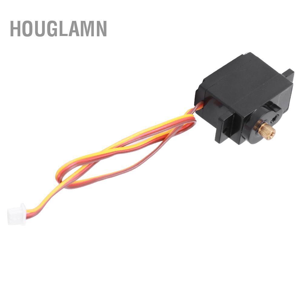 Houglamn servo kim loại màu đen bền bỉ cho WLtoys XK X450 Dễ dàng lắp đặt Máy bay không người lái RC phù hợp và máy bay cánh cố định