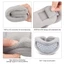 Nẹp cổ DARON, Bộ chỉnh sửa cổ tử cung mềm di động, Ổn định chống nơ thoải mái Giảm áp lực Đai cố định cổ gia đình