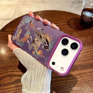 Ngựa Thích Hợp Cho 17Promax Ốp Lưng Điện Thoại iPhone16 Vitality Case 15 Châu Âu Phong Cách Mỹ 1413