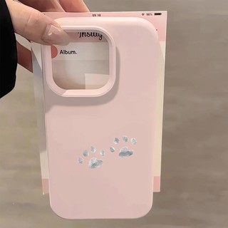 Móng vuốt tuyết mùa đông áp dụng cho 17/16pro 15 mềm 14pro/13 dễ thương 12pro/11 mới 16