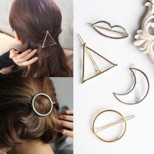 Kẹp tóc kim cương giả ngọc trai HỢP KIM, phụ kiện tóc thời trang phiên bản Hàn Quốc A013