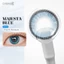 Kính áp tròng khoá ẩm 8H 1 Ngày Màu Xanh Dương Nhũ CARASE, Lens cận MAJESTA BLUE