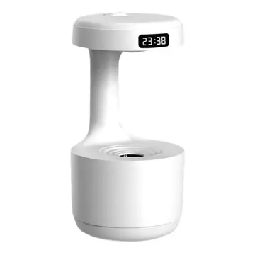 Máy tạo độ ẩm không khí LOVIVER, Máy tạo độ ẩm yên tĩnh, Máy tạo độ ẩm chống ẩm sáng tạo, Máy tạo độ ẩm giọt nước cho máy tính để bàn Phòng gia đình