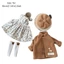 YOLOGO 1 / 6 cho Bộ trang phục búp bê BJD, Quần áo búp bê 30cm xinh xắn dễ thương, Đầm búp bê phong cách rừng thời trang thông thường hợp thời trang cho quà tặng bé gái