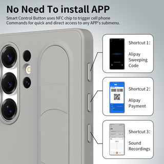Ốp Lưng Đứng Cho Samsung Galaxy S26 Plus S26Ultra S25FE S24Plus S25 S25 S26 Plus S23 Ultra 5G Đứng Grip Vỏ Bảo Vệ Điện Thoại Thông Minh
