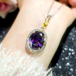 Trang sức zircon tím nhiều màu sắc, phù hợp với nữ