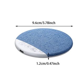 LILYES Dưới Gối Loa Bluetooth, Máy Âm Thanh Mini Bluetooth 5.4, Máy Nghe Nhạc Kết Nối Không Dây Siêu Mỏng Tắt Thời Gian Loa Ngủ Ngủ Giấc Ngủ Tốt Hơn