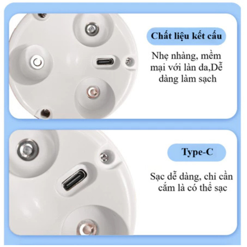 Máy Tạo Ẩm Cầu Lông - Thiết Kế Di Động, Sạc Type-C Nhanh, Giúp Tăng Độ Ẩm & Độ Bền Cho Quả Cầu Lông Khi Thi Đấu
