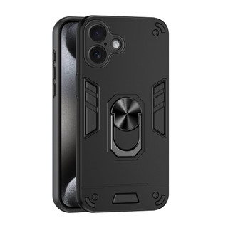Dành Cho iphone 16 Plus / 15 Plus / 14 Plus Ốp điện thoại Chiến Binh Thiết Kế Lưng Cứng Có Giá Đỡ Nhẫn Chống Sốc Mềm TPU Nâng Cạnh Vỏ Mỏng