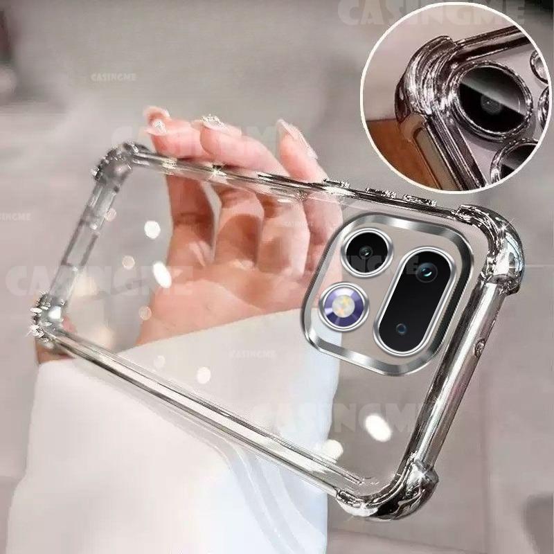 Vỏ bảo vệ ống kính mạ Realme 16 Pro 5G 2026 cho Realme 16 Realme16 16Pro 16x 16T Pro Plus + 4G 5G 2026 FOUR Corners Vỏ điện thoại bảo vệ chống sốc Ốp lưng chống sốc