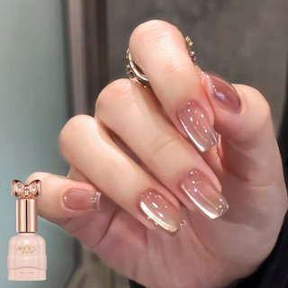 ANNIES Clear Cat 's Eye Nail Polish Keo Quế Màu Hồng Khỏa Thân 12ml