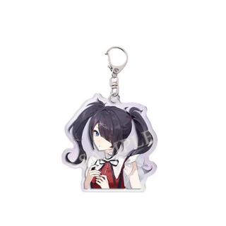 KAngel Amechan Anime Keychain Women Needy Girl Overdose Acrylic Key Chain Man Key Ring Bag Pen