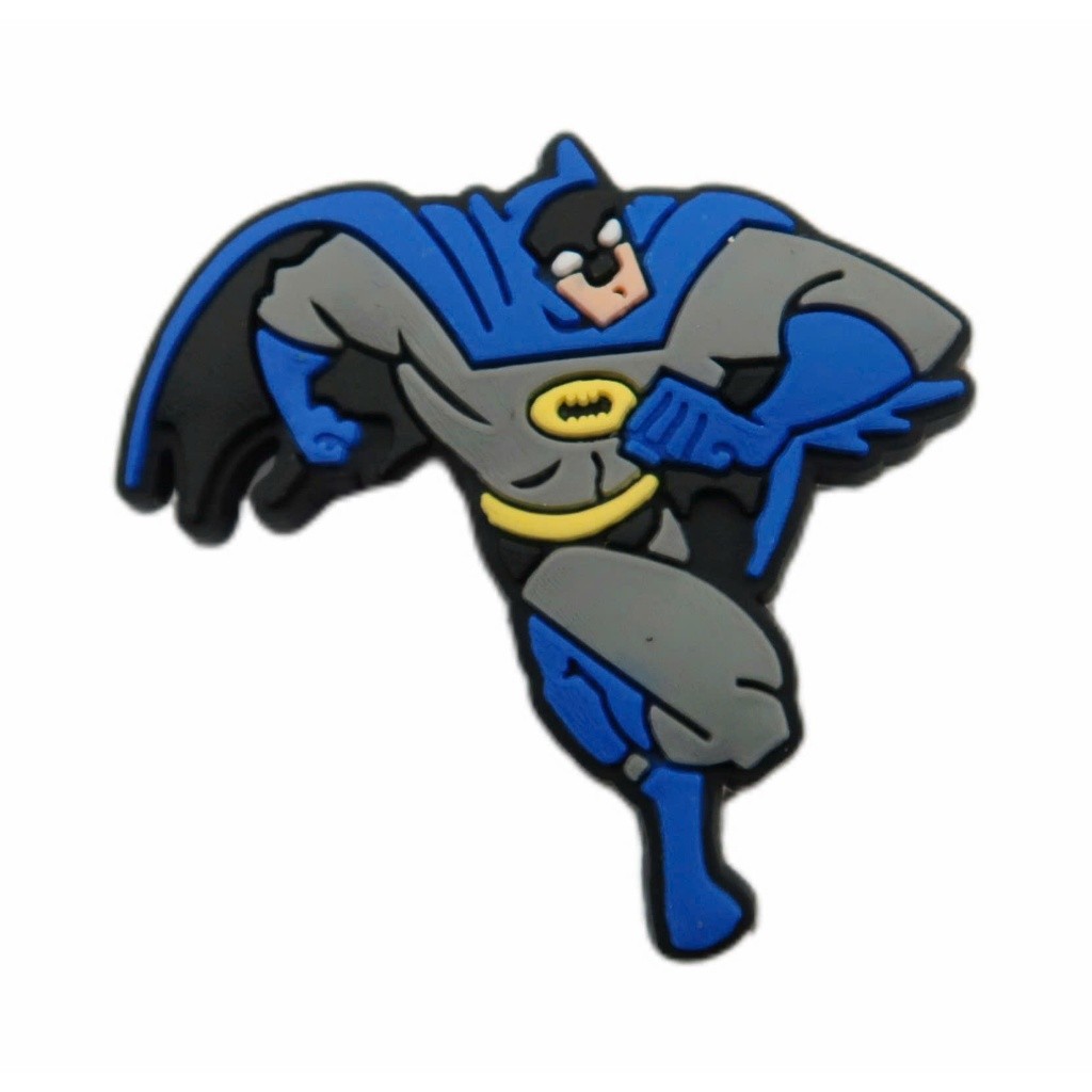 Set 12 Sticker/ Charm gắn dép siêu nhân batman