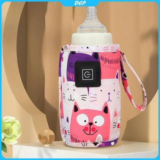 [DCP] USB Sữa nước ấm hơn Xe đẩy du lịch cách nhiệt Túi bé bú bình nóng trẻ sơ sinh trẻ sơ sinh di động Bình giữ ấm [VN]