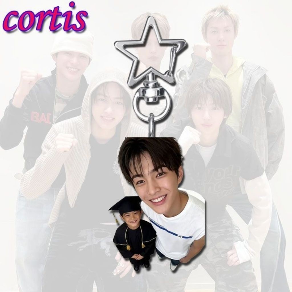 Móc khoá Cortis hình ngôi sao- TRÍ DECOR SHOP