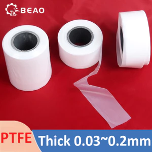1Meter PTFE mờ màng nhựa niêm phong màng mỏng 0,03 / 0,05 / 0,08 / 0,1 / 0,2mm dày