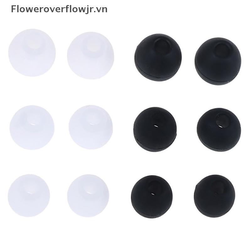 FJR 6 Cặp Miếng Đệm Nút Tai Silicon, Đệm Thay Thế Tai Nghe In-ear Đa Năng HOT