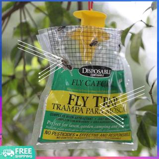 Treo Túi Bẫy Ruồi Với Mồi Bay Dùng Một Lần Fly Catcher Túi Bẫy Muỗi Bắt Ruồi Wasp Côn Trùng Bug Killer Cho Trang Trại Sân Vườn Ngoài Trời