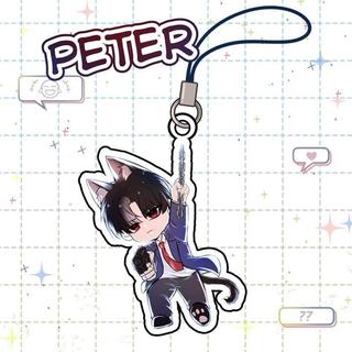 Dây đeo điện thoại Killer Peter - Accelerator 2 mặt | Kết thúc nhân vật HP lucu-Peter.