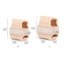 KIKIN 2 Chiếc Cáng Ngón Chân Silicon Tăng Cường Chân Ngón Chân Thu Miếng Đệm Cho Thể Thao