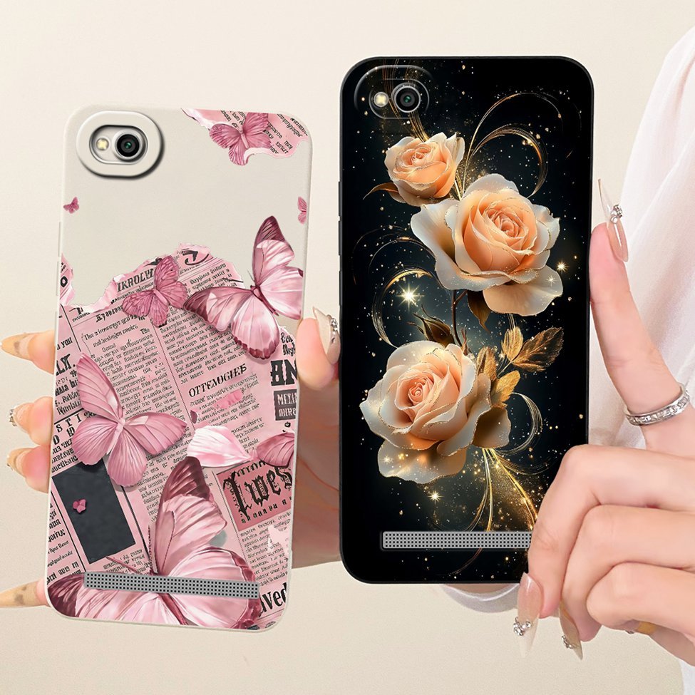Ốp lưng cho Redmi 5A Vỏ điện thoại silicon vẽ ngộ nghĩnh dễ thương MCI3B MCG3B