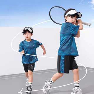 Bộ quần áo thể thao mùa hè bé trai 20-46kg từ 6-16 tuổi zosee zanzi. Thoáng mát, co giãn thấm hút mồ hôi TT10