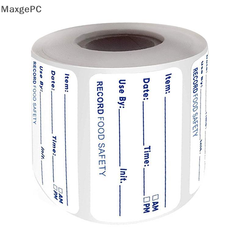 Cod 500Pcs/cuộn nhà bếp nhãn dán tủ lạnh tủ đông thực phẩm lưu trữ ngày nội dung nhãn